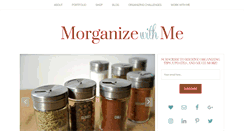 Desktop Screenshot of morganizewithme.com