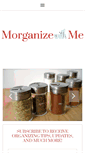 Mobile Screenshot of morganizewithme.com